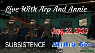 Thumbnail: Live With Arp And Annie  Subsistence Multiplayer