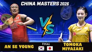 Thumbnail: An Se Young vs Tomoka Miyazaki | Final | China Masters 2026 Highlights