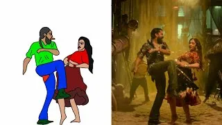Thumbnail: Yeshanagula | The Paradise | Nani | Keerthy Suresh | Anirudh Ravichander | Funny Drawing Meme Video
