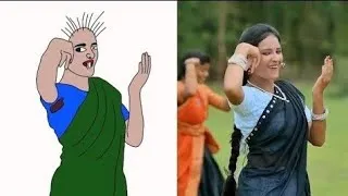 Thumbnail: O Pilaga Venkati Full Song | Singer Prabha | Pooja Nageshwar | Bhavya Tunes | Funny Drawing Meme