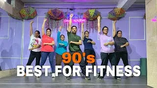 Thumbnail: 90s ENGLISH SONGS BEST FOR FITNESS WEIGHT LOSS . #fitness #dance 