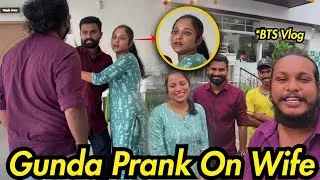 Thumbnail: Wife നെ പറ്റിക്കാൻ ഗുണ്ടകളെ കൊണ്ട് വന്ന ഭർത്താവ് | kl prank | BTS vlog 