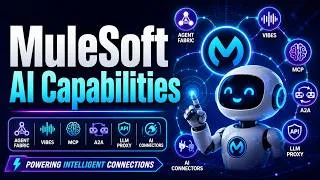 Thumbnail: MuleSoft with AI Capabilities 2026 | Agent Fabric, MCP, A2A, Omni Gateway, LLM Proxy & Vibes