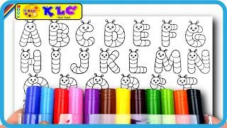 Thumbnail: 🔡 Learn Alphabet | ABC | Alphabet Letters Coloring | Educational Art for Children | KLC KİDS 🎨
