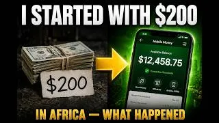 Thumbnail: I Started a Business in Africa With $200 — What Actually Happened