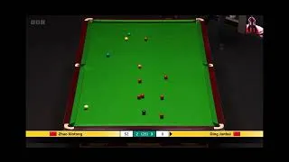 Thumbnail: Amazing long pot by Ding Junhui vs Zhao Xintong at Snooker World Championship 2026 #dinghunhui 