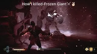Thumbnail: God of War - How to kill Frozen Giant. #godofwar #gaming #giant 