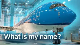 Thumbnail: Airbus A350 name reveal 🎨 | KLM