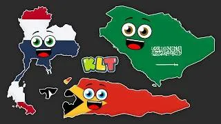 Thumbnail: Geography of Thailand, East Timor and Saudi Arabia! | KLT Geography