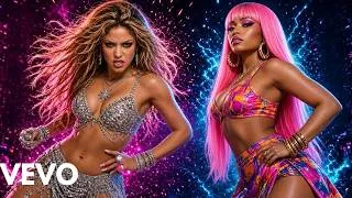 Thumbnail: Shake It Up 🔥 - Shakira X Nicki Minaj (inspired) | Tropical Dancehall Anthem 2026