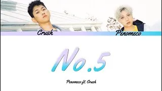 Thumbnail: Penomeco - No.5 ft. Crush Color Coded Lyrics (Han/Rom/Eng)
