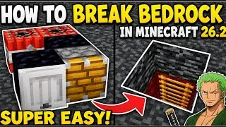 Thumbnail: How To BREAK Bedrock in Minecraft 26.2!