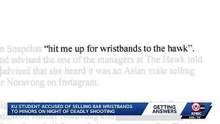 Thumbnail: Kansas 20-year-old accused of selling bar wristbands to minors on night of deadly shooting