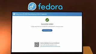 Thumbnail: How To Install Fedora 44 Without USB Drive | Dual Boot With Windows | UEFI