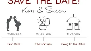 Thumbnail: SAVE THE DATE! #KoreWedsSusie