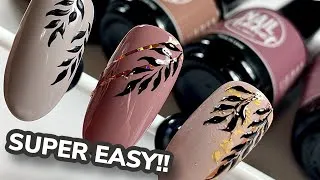 Thumbnail: EASY LEAF NAILS ‼️Using Nail Addict Gels!
