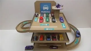 Thumbnail: DIY Parking for cars out of cardboard How to make Parking for cars