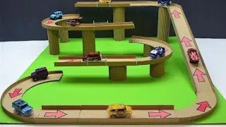 Thumbnail: DIY Magic track with magic cars out of cardboard Track with cars