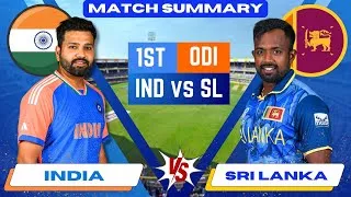 Thumbnail: India vs Sri Lanka, 1st ODI | IND vs SL 1st ODI match summary and Highlights