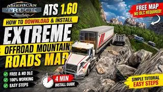 Thumbnail: How To Install Extreme Offroad & Dangerous Mountain Roads Map in ATS 1.60 | FREE + NO DLC