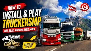 Thumbnail: How to Install & Play TruckersMP in 2026! 🚛 | Complete Beginner's Guide
