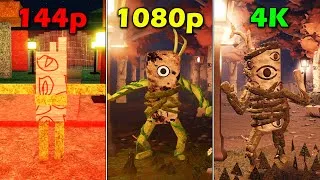 Thumbnail: [ROBLOX] DOORS Outdoors: The Worst vs But Bad v1.4 vs Original