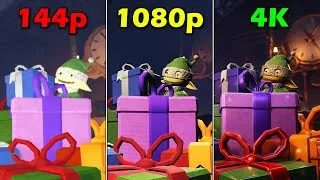 Thumbnail: [ROBLOX] DOORS Cringle's Workshop: 144p vs 1080p vs 4k | Full Walkthrough