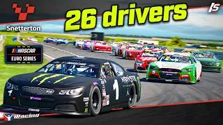 Thumbnail: EURO NASCAR - Snetterton 200 - iRacing Road Gameplay