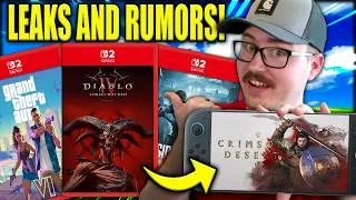 Thumbnail: 8 HUGE NEW Switch 2 game LEAKS and RUMORS!
