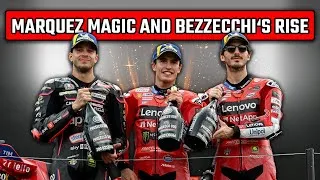 Thumbnail: MotoGP Assen: A Touch of Marquez Magic & Bezzecchi’s Rise | KneeDown Podcast