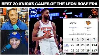 Thumbnail: Best 20 Knicks Games of the Leon Rose Era | #11 - Knicks 117, Spurs 114 (12/25/24)