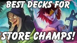 Thumbnail: 3 Decks That Will Dominate Your Store Championship | Disney Lorcana Meta