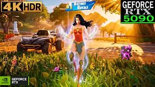 Thumbnail: Fortnite (RTX 5090) Zero Build 4K Gameplay | Wonder Woman Skin - Chapter 7 Season 3