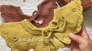 Thumbnail: Very Easy Collar knitting Pattern || बहुत आसानी से बनाए कॉलर || How To Knit Collar || Sweater Design