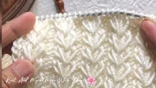 Thumbnail: Easy Knitting Pattern For projects || Knitting Stitches || New Sweater  Design