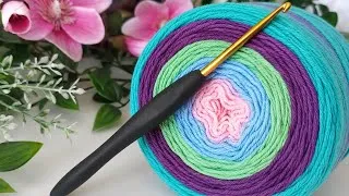 Thumbnail: YOU'VE NEVER SEEN THIS PATTERN! ✨ A Very Easy and Beautiful Crochet Stitch
