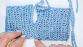 Thumbnail: How to Seam Ribbing with Mattress Stitch | Easy Knitting Tutorial | Beginner Friendly