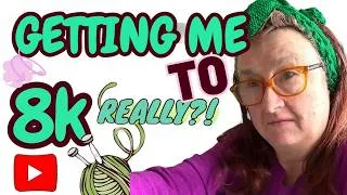 Thumbnail: I Have 400 KNITTING Related Videos — Can My OLD Catalogue Get Me to 8K?