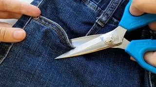 Thumbnail: 💥 Don’t Throw Away Jeans With a Damaged Hem — Try This