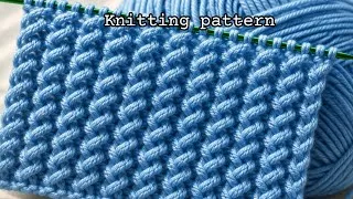 Thumbnail: Wow! *＊✿❀❀✿＊* The Easiest and Fastest Knitting Stitch Ever! So Beautiful!