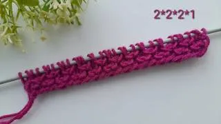 Thumbnail: ❤️ Manchmal entdeckt man ein Strickmuster, das man nie wieder vergisst – dieses gehört dazu!