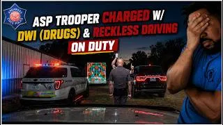 Thumbnail: Arkansas State Police F***S UP BAD | Trooper CHARGED w/ DWI (Drugs) & RECKLESS DRIVING on DUTY!