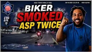 Thumbnail: Perfect Chase | Biker @140mph SMOKES the F*** out of Arkansas State Police 2x Chases in a ROW!
