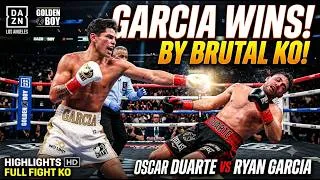 Thumbnail: Oscar Duarte USA vs Ryan Garcia USA  KNOCKOUT