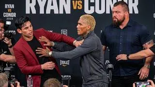 Thumbnail: Conor Benn APPEARS to SLAP Ryan Garcia?! Tense Face-Off Caught on Camera