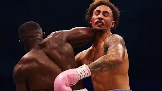 Thumbnail: Dirty Fighter Ezra Arenyeka vs Ben  Whittaker highlights, knight boxer 143