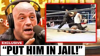 Thumbnail: Joe Rogan BREAKS SILENCE On Rampage Jackson's Son Going NUTS On Wrestler