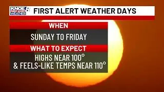 Thumbnail: KNOE Saturday Evening Forecast with Meteorologist Abby Ezell