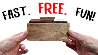 Thumbnail: A Mitered Box You Can Make Today | Beginners hone your skills!
