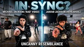 Thumbnail: Jaafar Jackson rehearsing ‘Bad’ for Michael Movie #michaeljackson #mj #michael